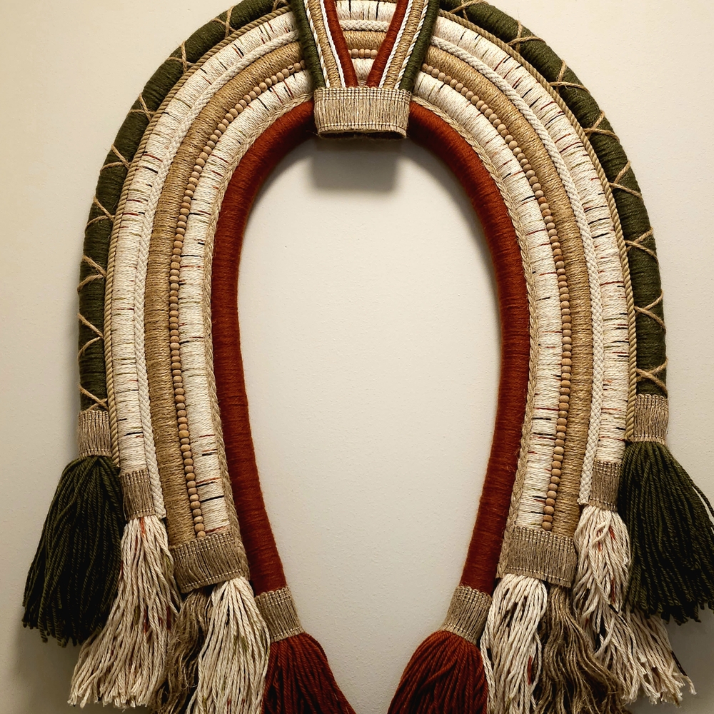 Bohemian Textil Cocar Wall Hanging